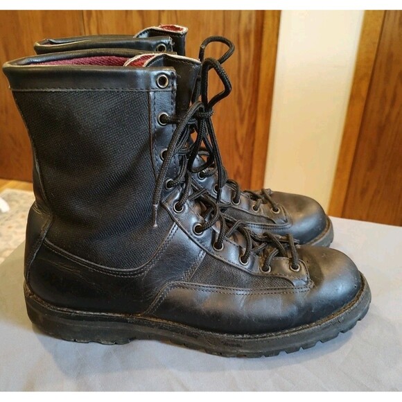 Danner Boots Men's 11.5 D 69210 Acadia Gore Tex Black Vibram Tactical Combat USA - Picture 2 of 10